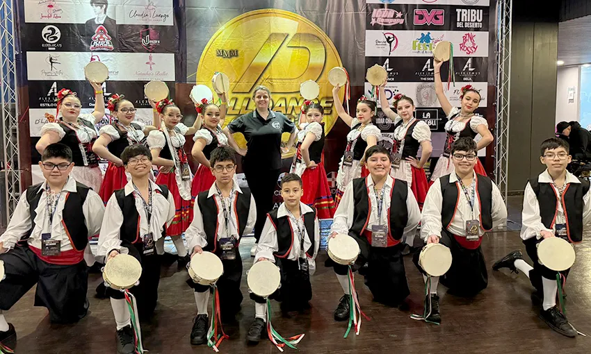 Danza Folclórica: Éxito en All Dance Chile 2025