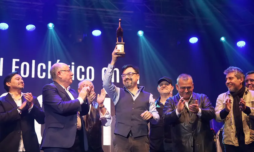 Zamba Las vetas del tiempo: Éxito en el Festival Folclórico