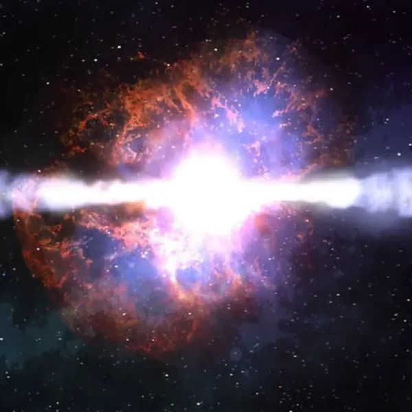 Estallido de rayos gamma: misterio cósmico revelado