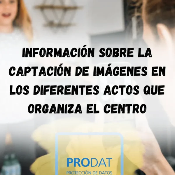 Captación de imágenes en escuelas: ¿Es seguro hacerlo?
