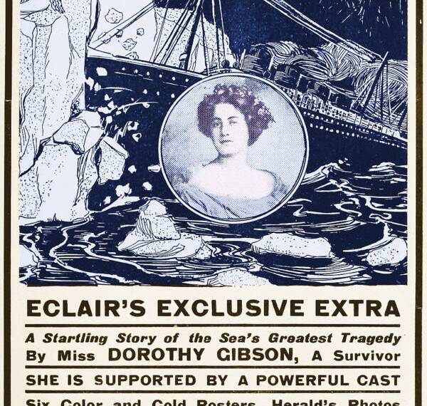 Titanic: La trágica historia de Dorothy Gibson y su película perdida