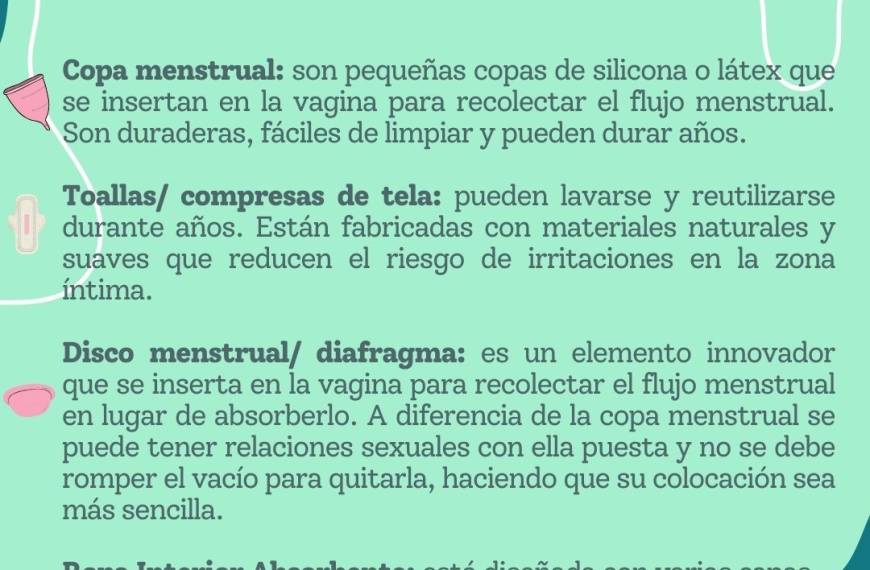 Salud Menstrual Sustentable: El Futuro de la Higiene Menstrual
