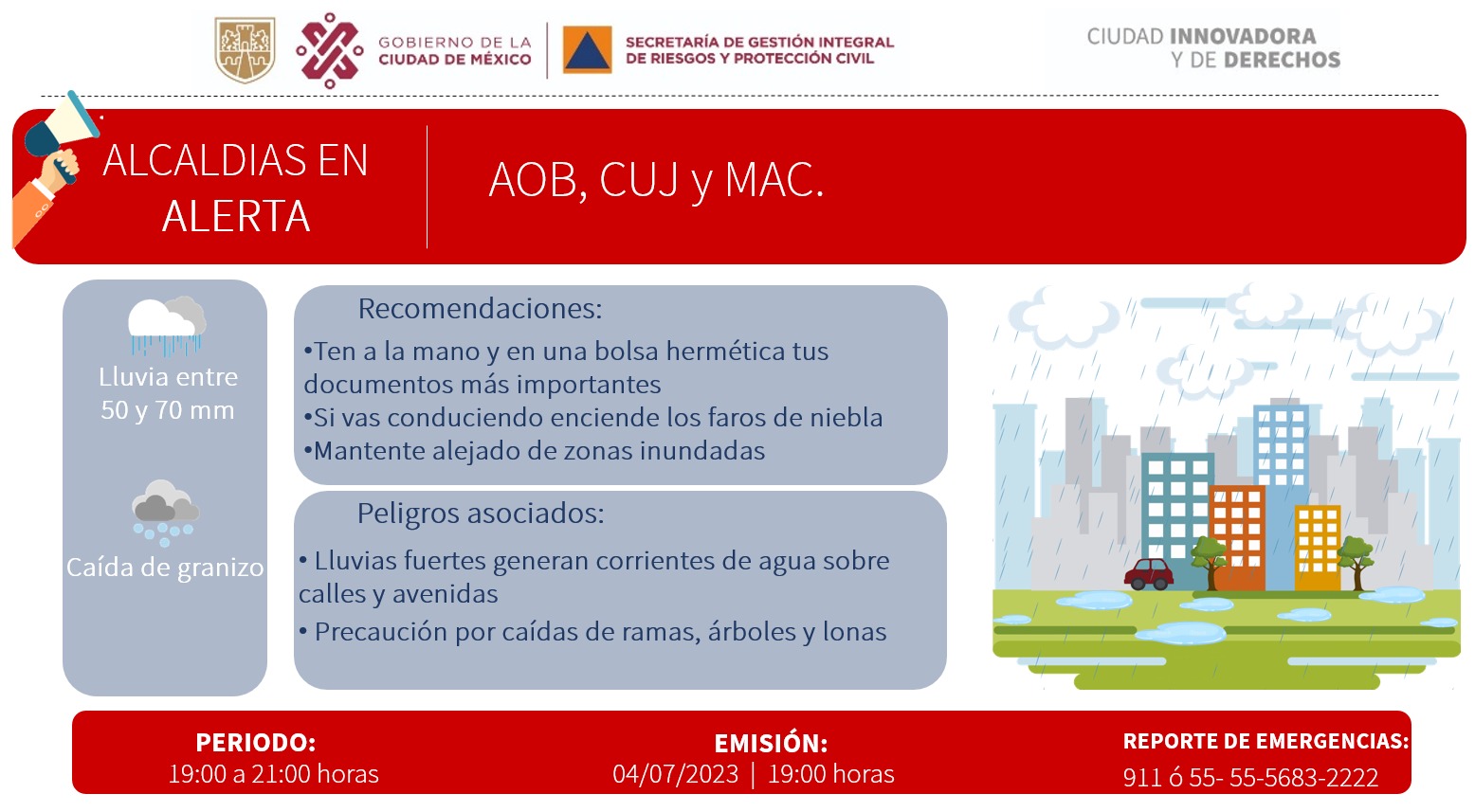 Lluvia incesante en Chile: ¿Qué regiones serán afectadas esta semana?