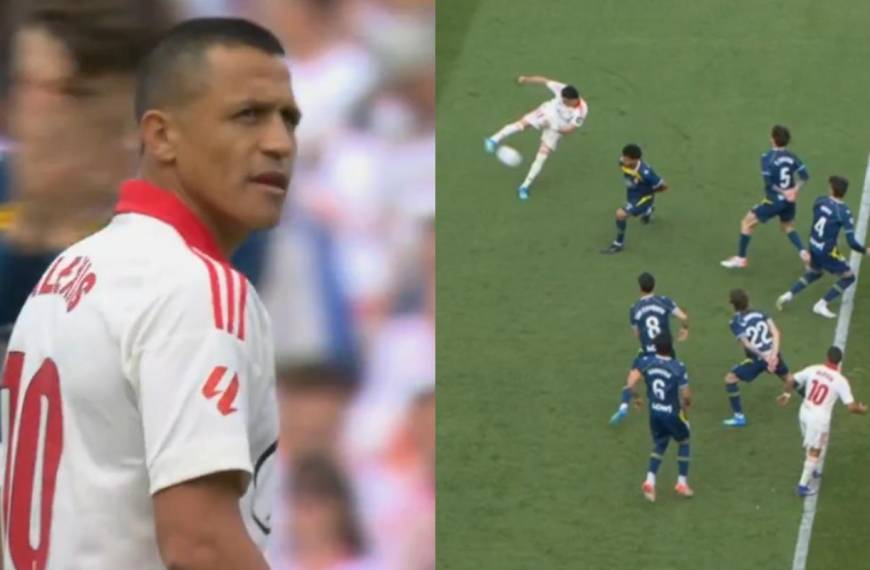 Alexis Sánchez y el gol anulado en el empate de Montreal